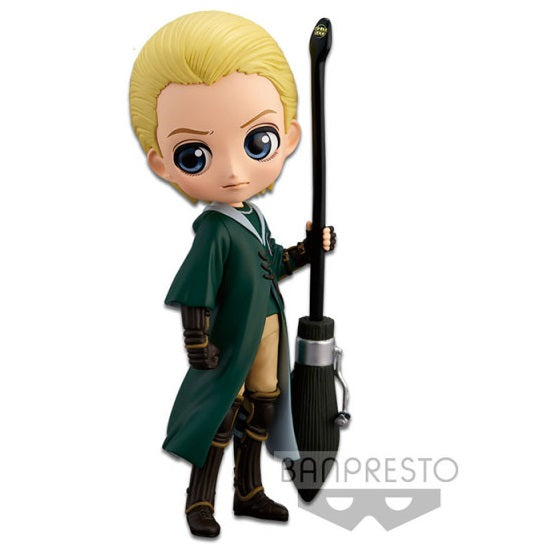 BANPRESTO Q POSKET HARRY POTTER DRACO MALFOY QUIDDITCH STATUE BANDAI FIGUR 14CM
