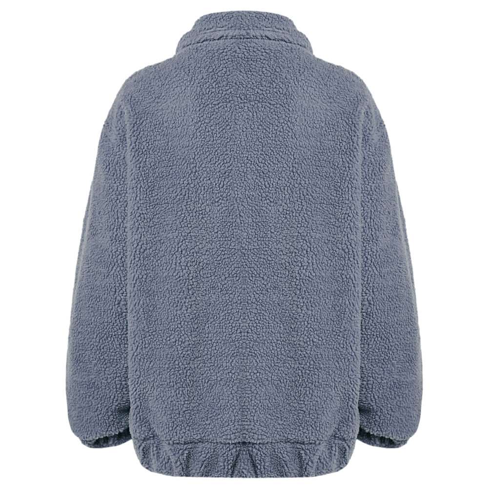 Giubbotto soft donna in cotone e lana
