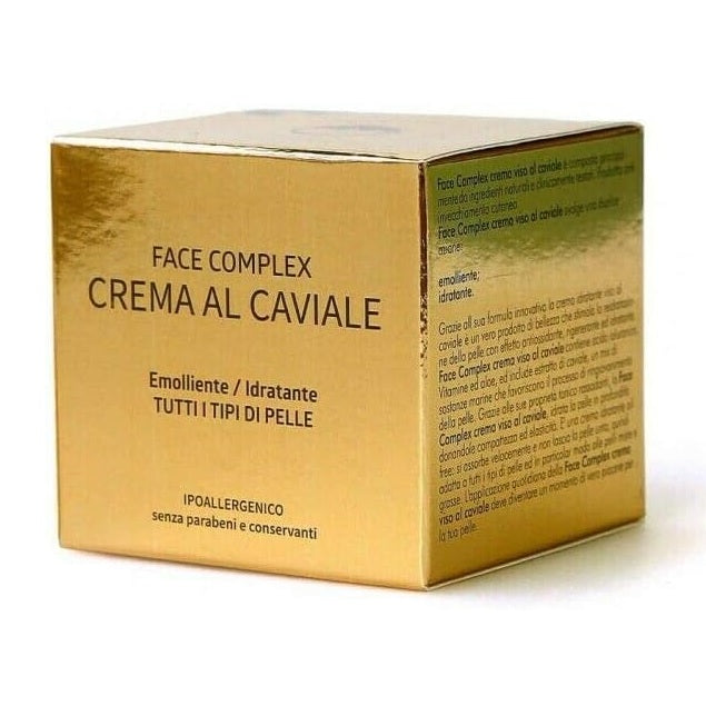 Face Complex Gesichtscreme mit Kaviar 50ml Feuchtigkeitsspendend Regenerierend Für Alle Hauttypen