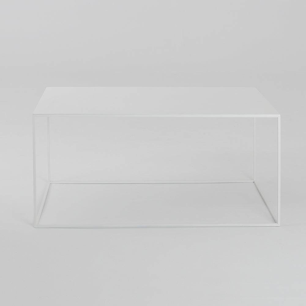 Beistelltisch TENSIO METAL 100x60, weiß