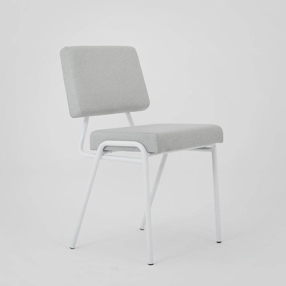 Sedia SIMPLE - platino, bianco