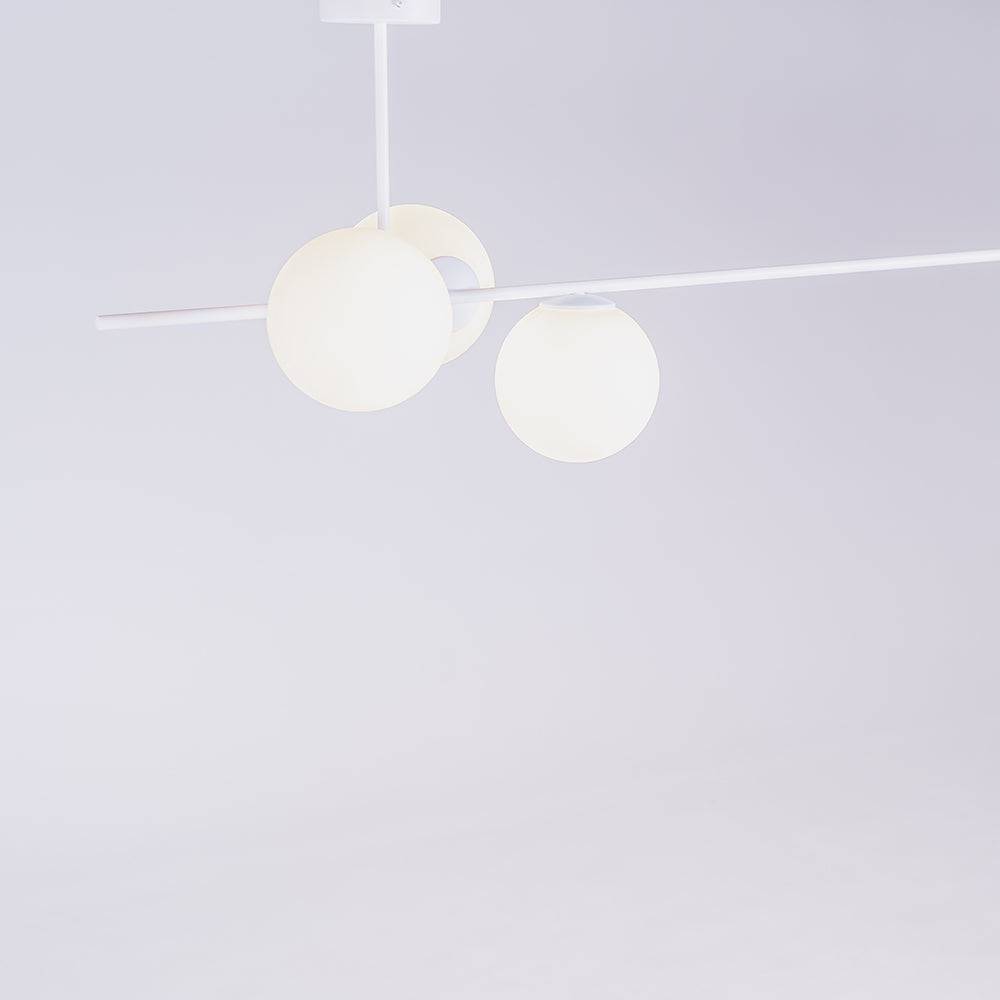 Sospensione BOBLER orizzontale - bianco