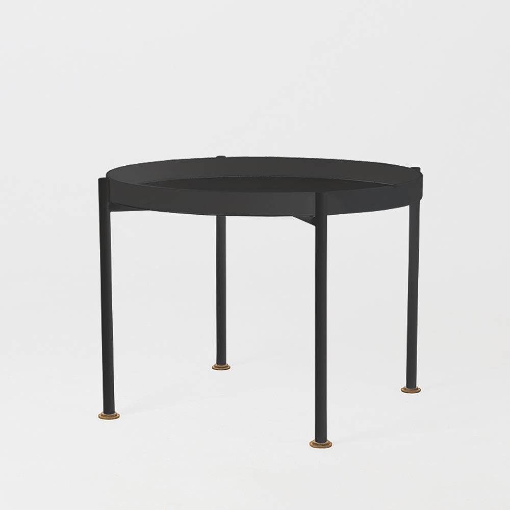 Tavolino da Caffè HANNA METAL 60 - Nero