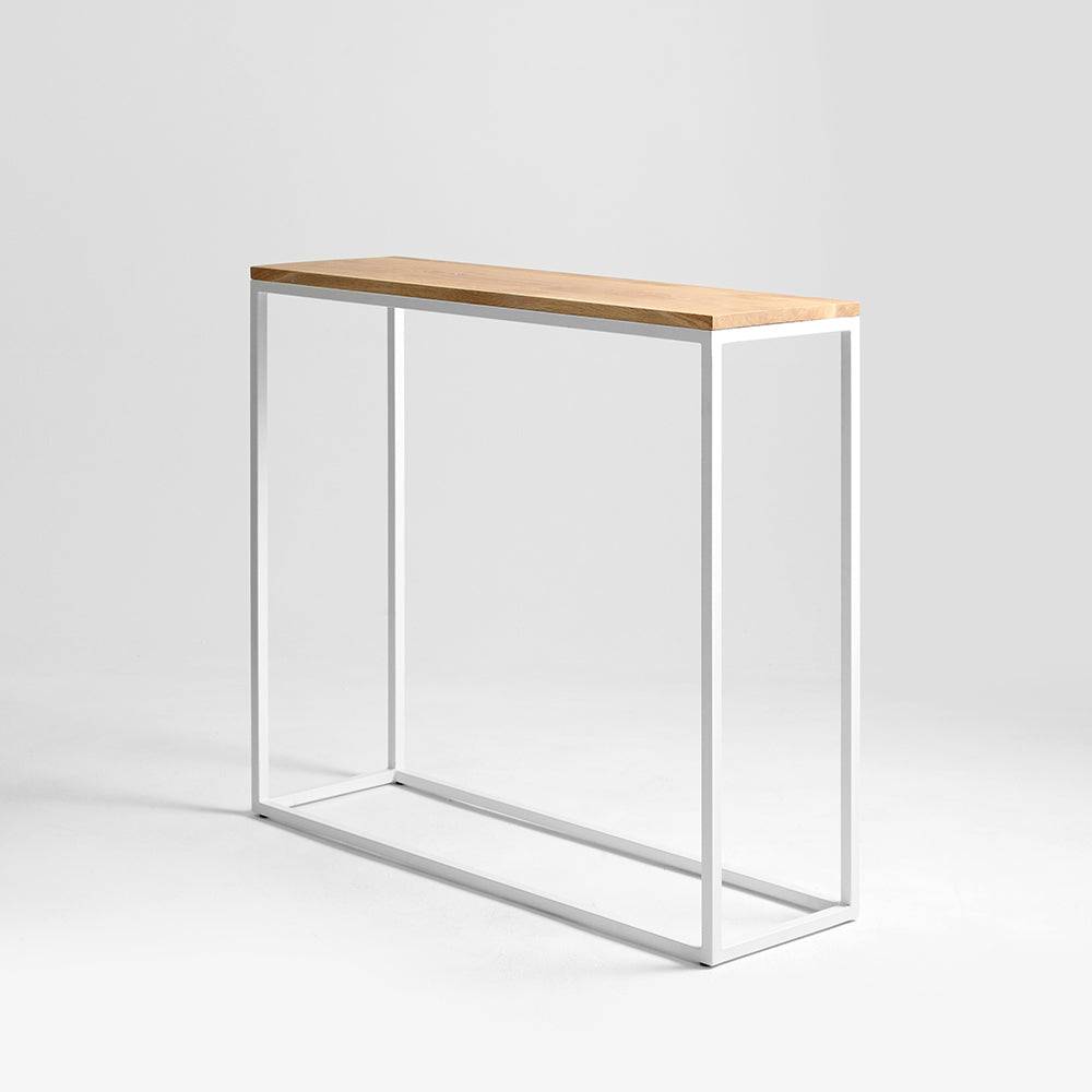 Credenza JULITA 92-1F, rovere, bianco