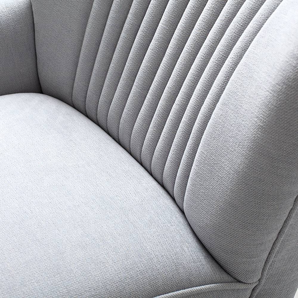Chaise Lounge HARRY L - Polvere, naturale