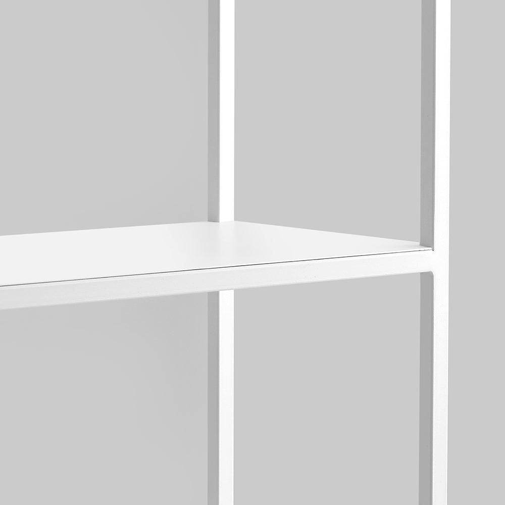Libreria HYLLER METAL 100×180, bianco