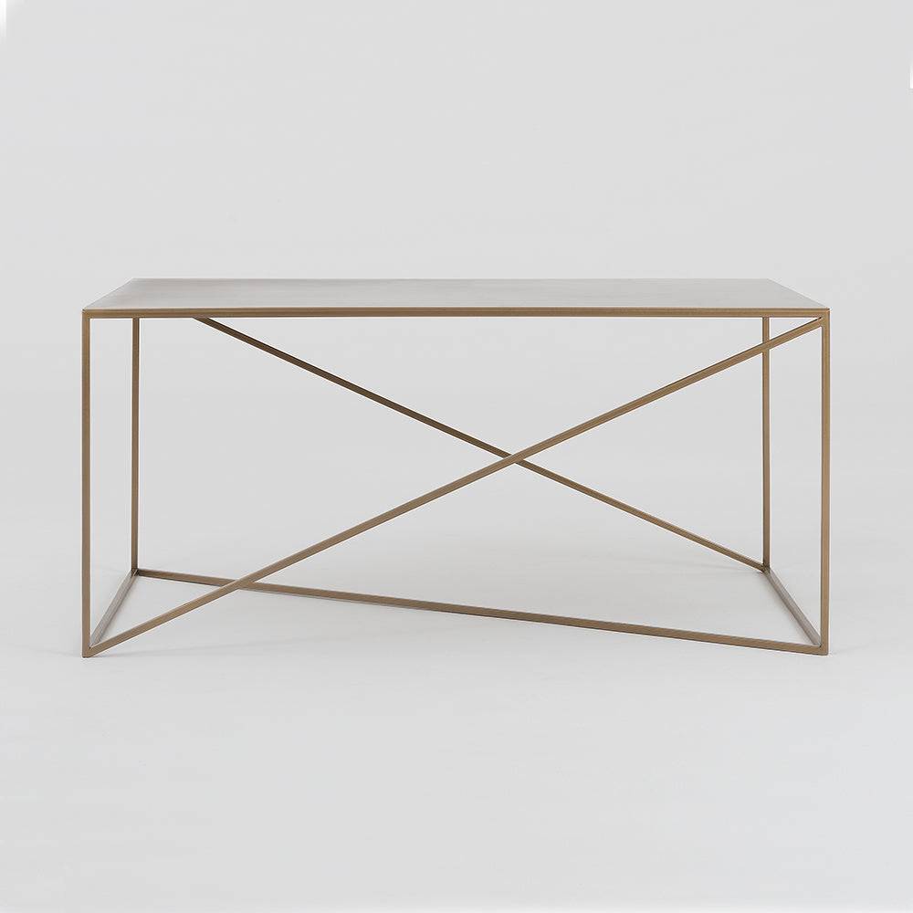 Beistelltisch MEMO METALL 100x60 Gold