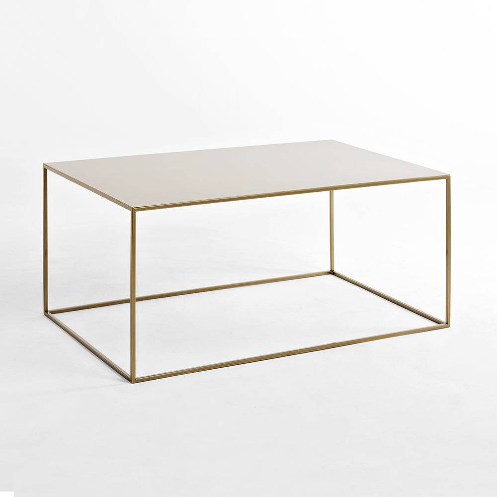 Tavolino TENSIO METAL 100x60, oro