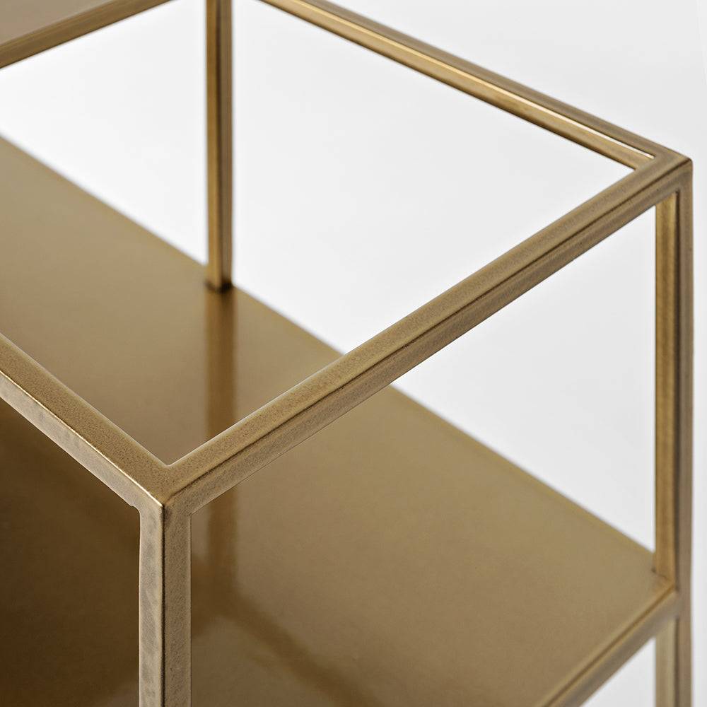 Tavolo Console Senso Flower Metal 120x25 Oro
