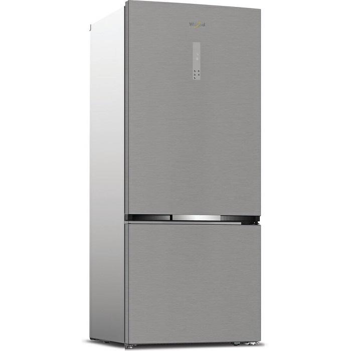 Kombinierter Kühlschrank Edelstahl No Frost 78 cm 551 L