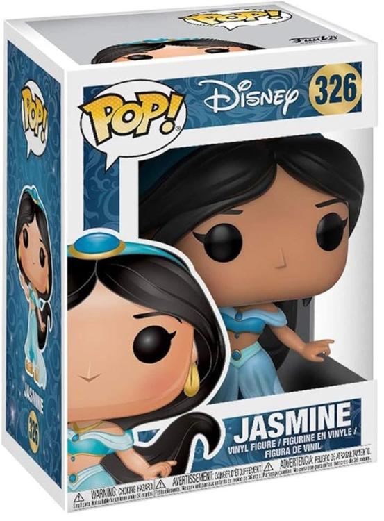 Funko Pop ! Disney - (326) Jasmine Figure Vinyl Principessa Aladdin 9cm