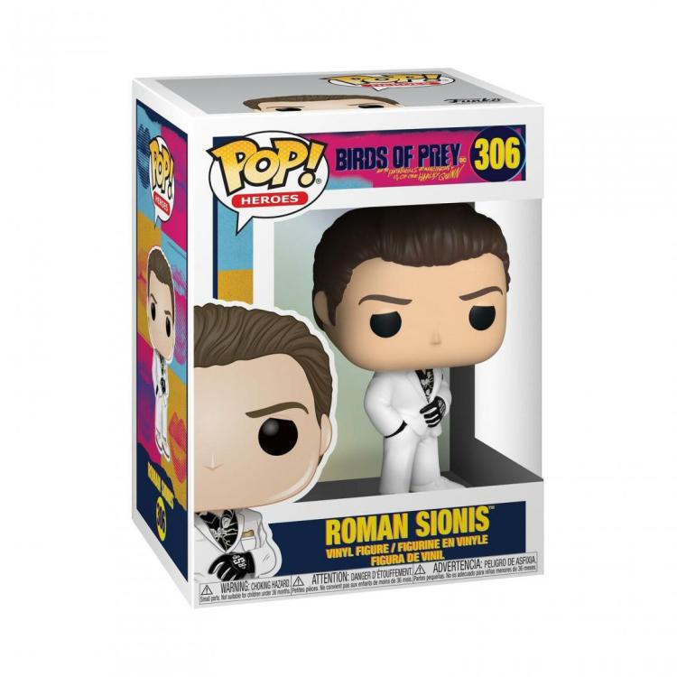 Funko Pop ! Heros - Brids Of Prey (306) Roman Sionis Vinyl Figure 9Cm Statuetta