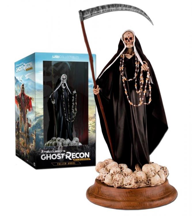 ACTION FIGUR - TOM CLANCY GHOST RECON WILDLANDS FALLEN ANGEL LIMITIERTE STATUE PS4