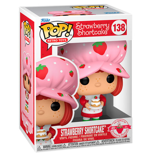 Funko Pop! Retro Toys (138) Strawberry Shortcake Vinyl Figur 9cm Sammlerfigur