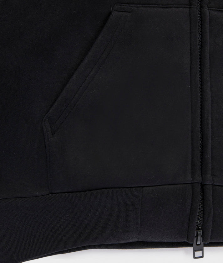 RefrigiWear Frankie Fleece F20308 F09102 G06000 Uomo Nero - Felpa Scuba