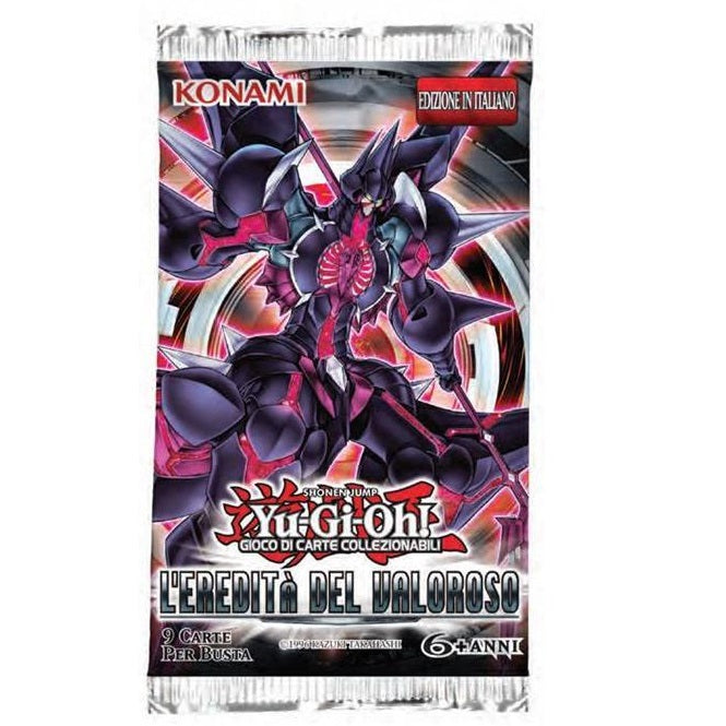 Yu-Gi-Oh! Eredità Del Valoroso 1 Bustina Ita Trading Card Game Carte Tcg