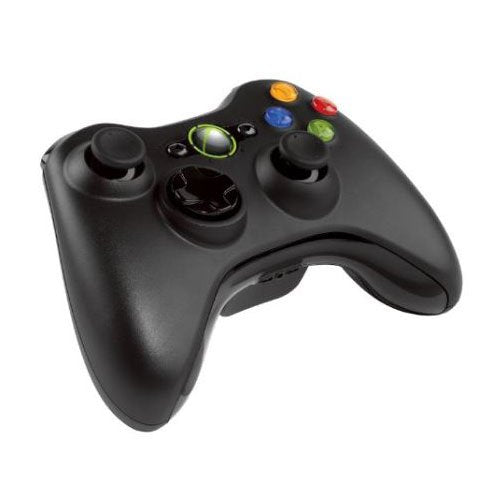 XBOX 360 WIRELESS CONTROLLER SCHWARZ MICROSOFT ORIGINAL GAMEPAD KABELLOS
