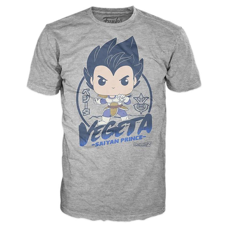 Funko Pop! & Tee Animation Dragon Ball Z Vegeta Vinyl Figur 9cm Funko+T-Shirt