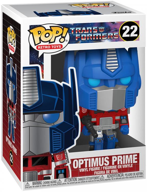 Funko Pop! Retro Toys Transformers – (22) Optimus Prime Figur Vinyl 9cm Neu