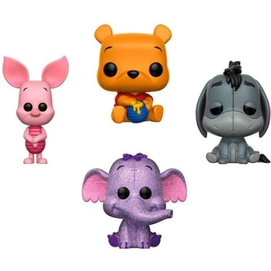 Funko Pop! Disney (4er-Pack) Winnie Puuh/Ferkel/I-Aah/Heffalump Diamond