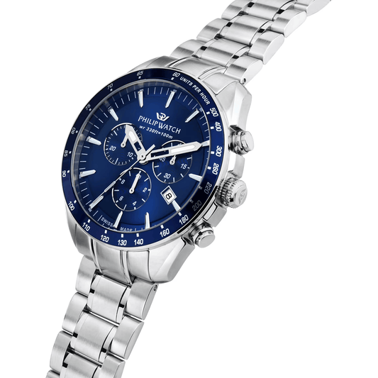 Philip Watch Blaze Cronografo – blu swiss made R8273995017