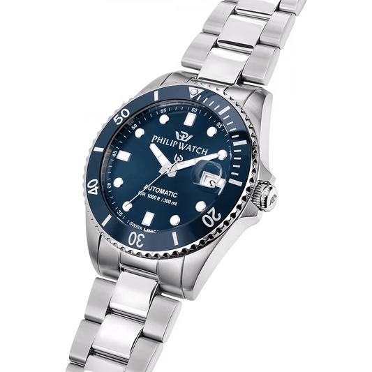 Philip Watch Caribe Automatic Blau R8223216011