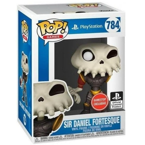 Funko Pop! Games - Playstation Medievil (784) Sir Daniel Fortesque Figur 9 cm