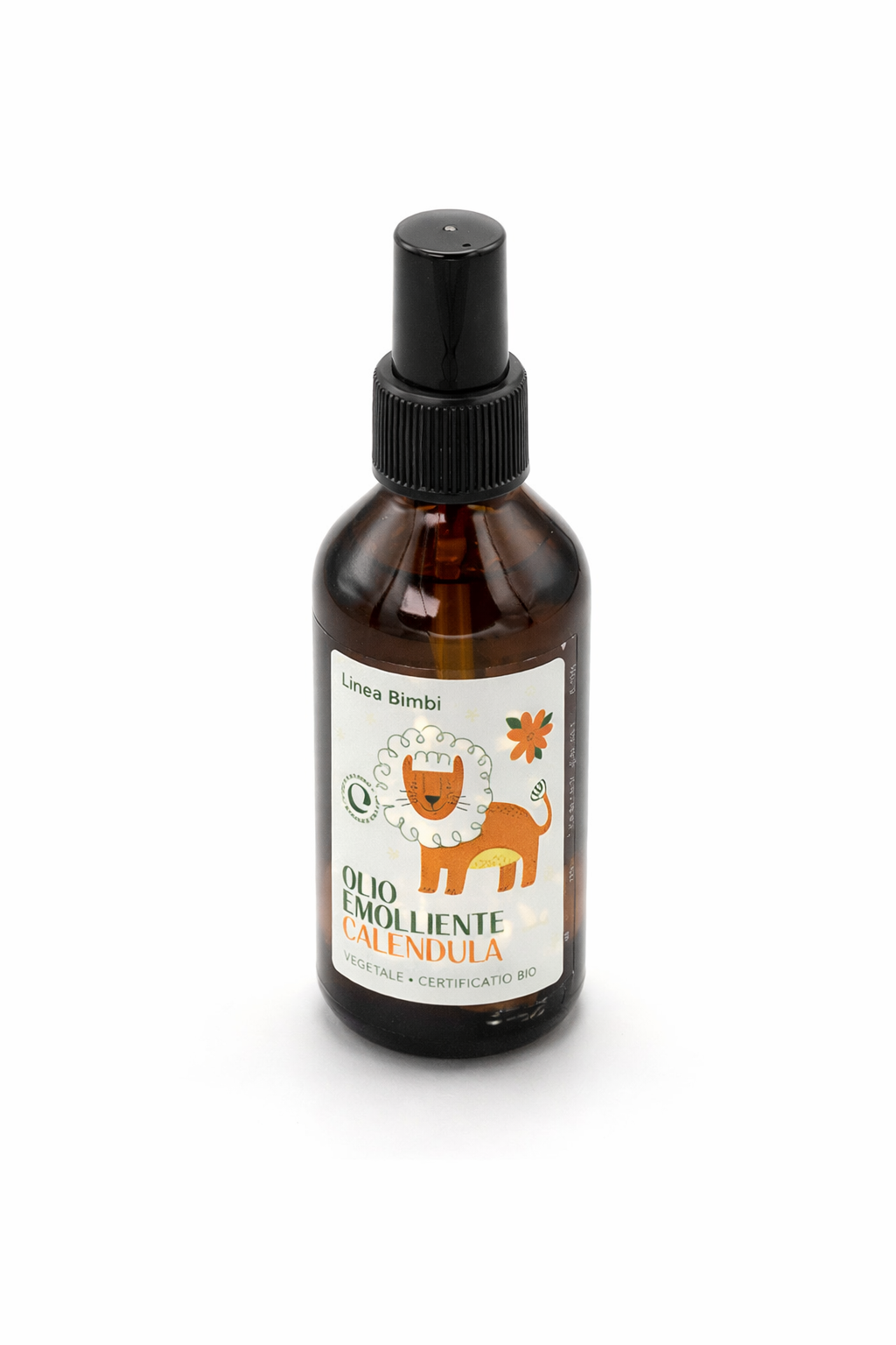 Olio Emolliente Bio Alla Calendula – Linea Bimbi – Nutriente Per Pelli Sensibili 100 ml