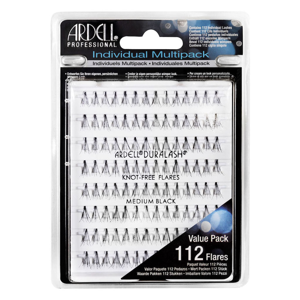 Ardell Multipack Ciglia Individuals Medium Black Senza Nodo
