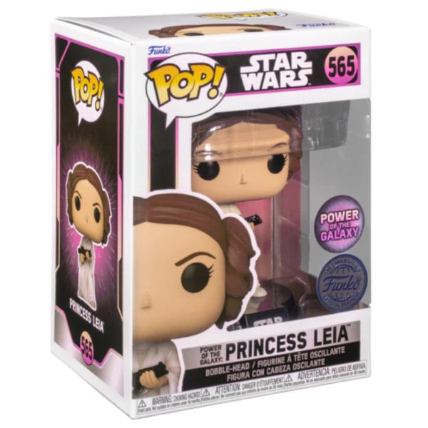 Funko Pop! Star Wars: Prinzessin Leia (378) Power Of The Galaxy – Special Edition