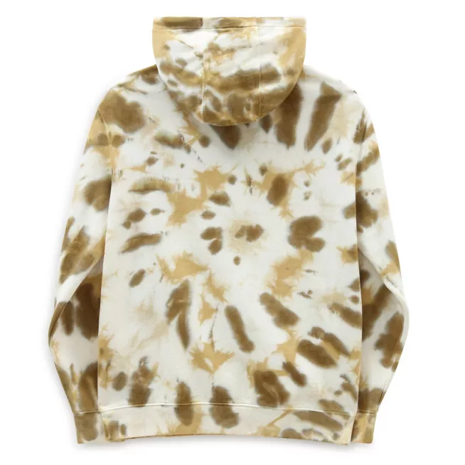 Vans Felpa con cappuccio da uomo Look Ahead Tie Dye Po Nutria VN0A5KEFZBN1 beige