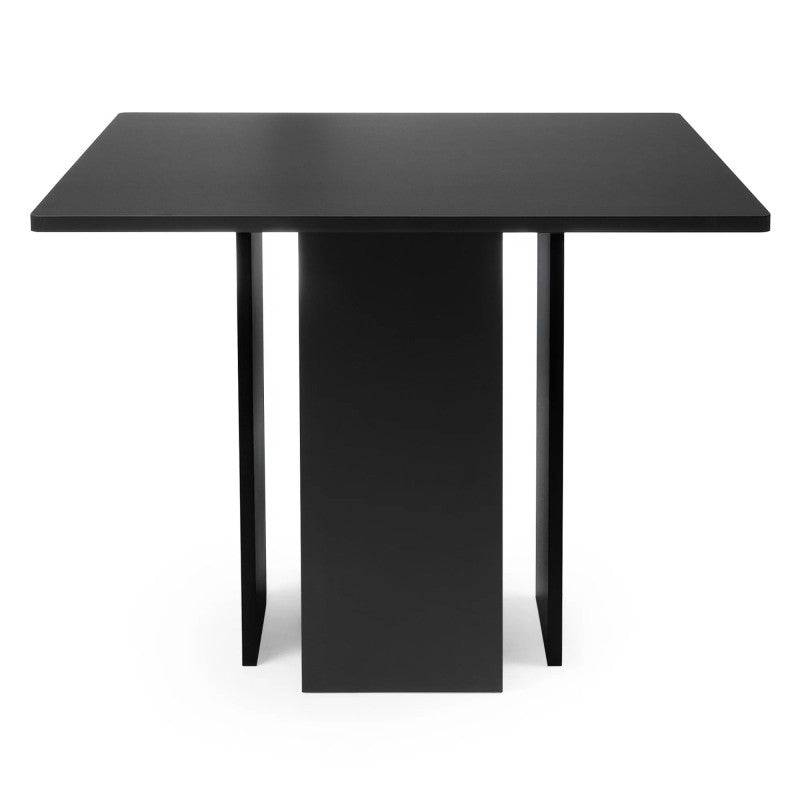 Esstisch ASPER 100 cm, quadratisch, schwarz