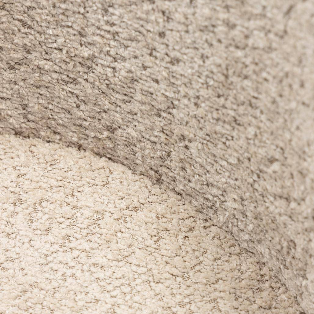 Esszimmerstuhl LUEUR, beige, schwarze Beine