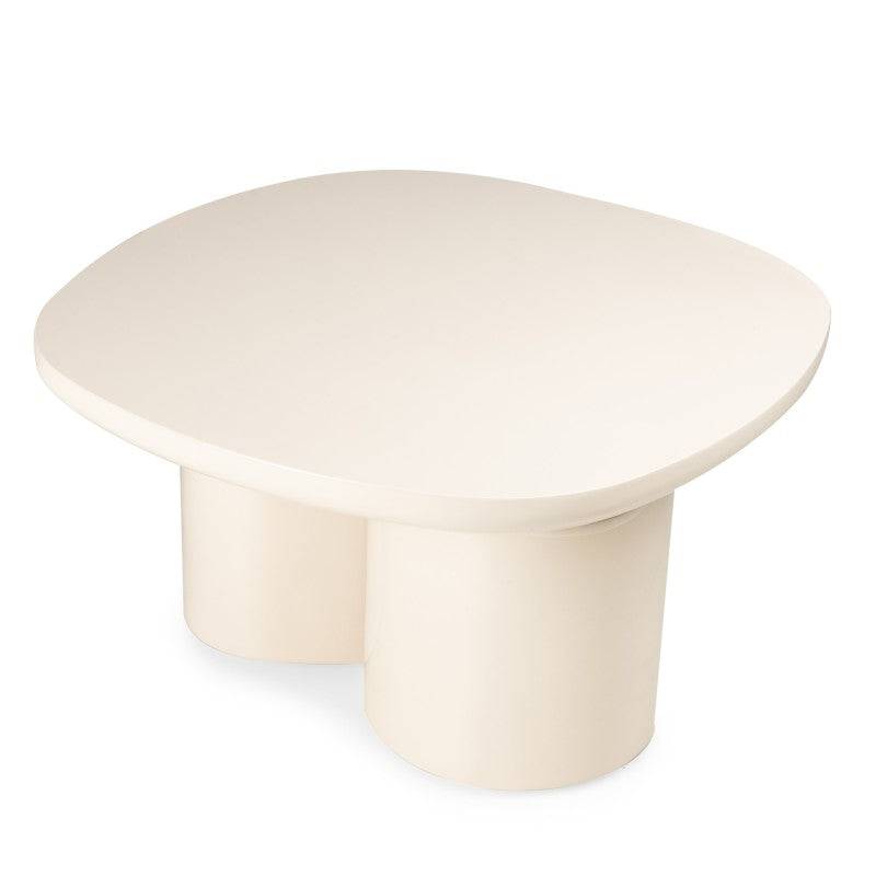 Tavolo PUREL 80 cm Beige Chiaro Lucido