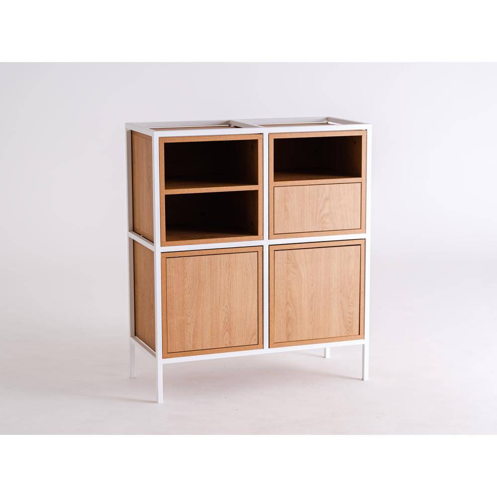 Rack SKAP 2R2 MIX - Bianco