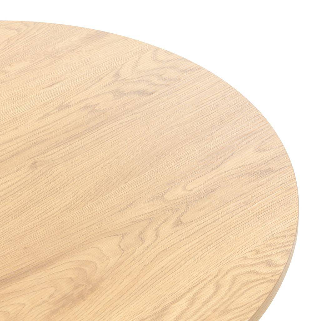 Tavolino Caffè UNANIME Ø80 cm, rovere