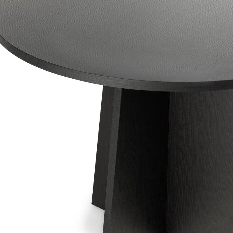 Esstisch ERLO rund 100 cm Schwarz