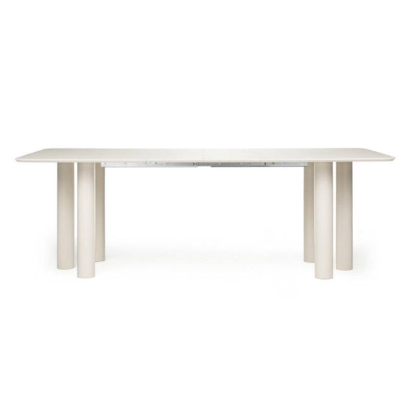 Esstisch LOALOA ausziehbar 140-200 cm, Buche, Kaschmir