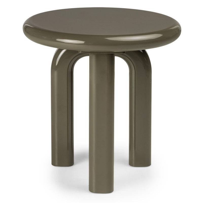 Tavolino laterale FLIM 50 cm, verde/grigio