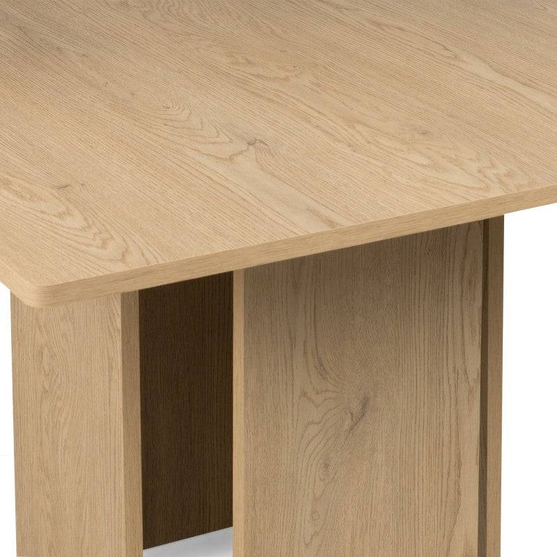 Tavolo da pranzo ASPER 100 cm, rovere Cremona Torro