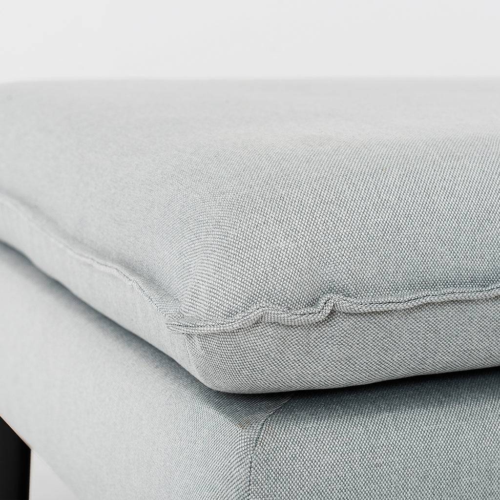 Pouf POSH Nero - Platino