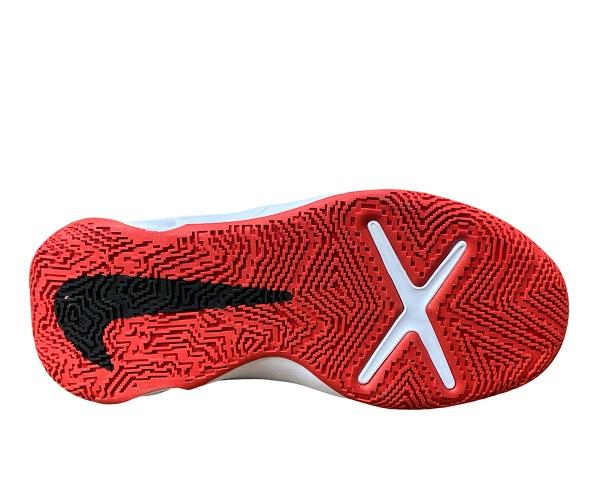 Nike Scarpa Basket Junior Team Hustle D 10 GS Rosso Nero - CW6735-600