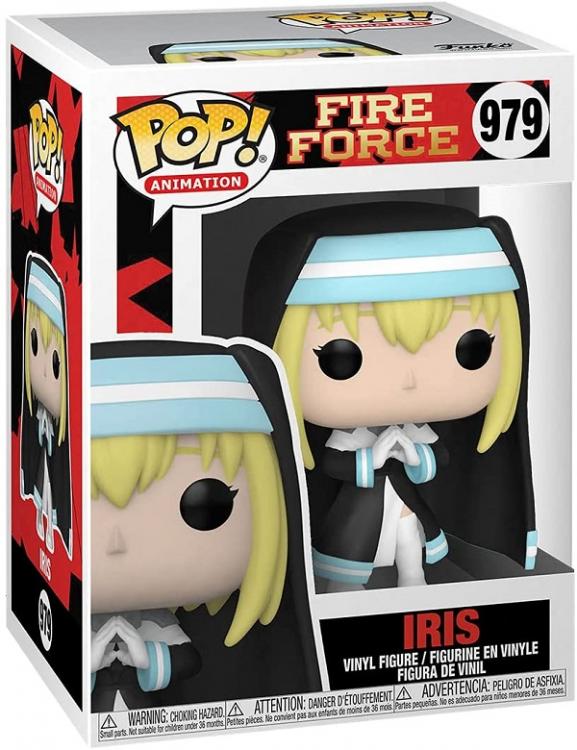 Funko Pop Animation Fire Force Iris (979) Vinyl Figur Anime Manga Sammlerstück