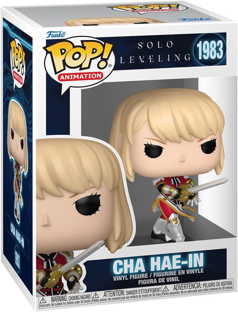 Funko Pop! Animation - Solo Leveling (1983) Cha Hae-In Vinylfigur 9cm