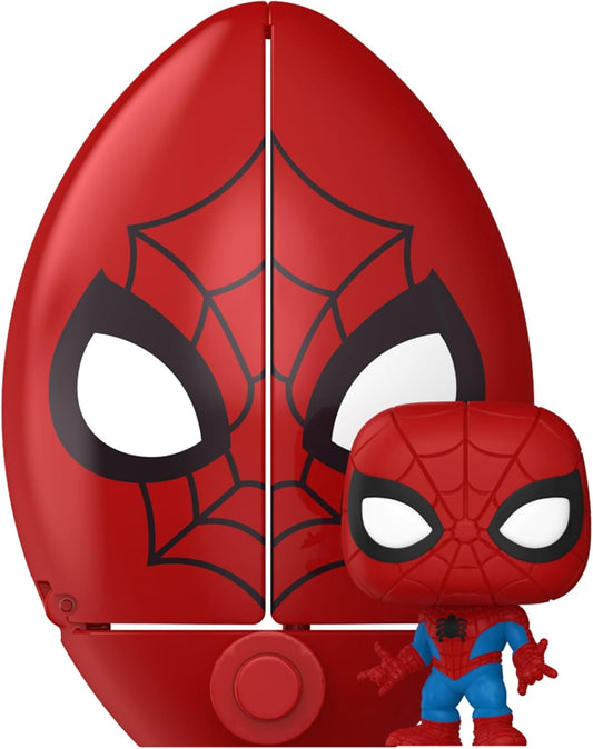 Funko Pop! Eggs 1Stk Figur Mini Marvel Spider-Man Osterei (Zufall)