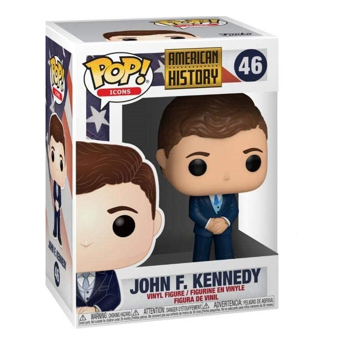 Funko Pop ! Icons American History (46) - John F. Kennedy President USA Vinyl Figure 9cm
