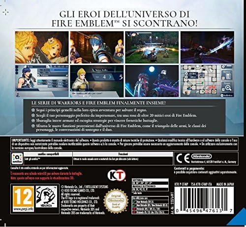 Fire Emblem Warriors New Nintendo 3DS Nuovo Sigillato ITA PAL Sigillato