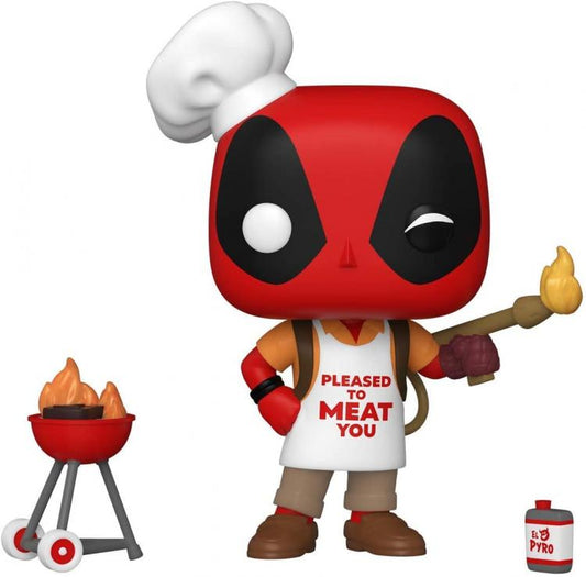 Funko Pop! Marvel Deadpool 30th – (774) Backyard Griller Barbecue Deadpool 9 cm