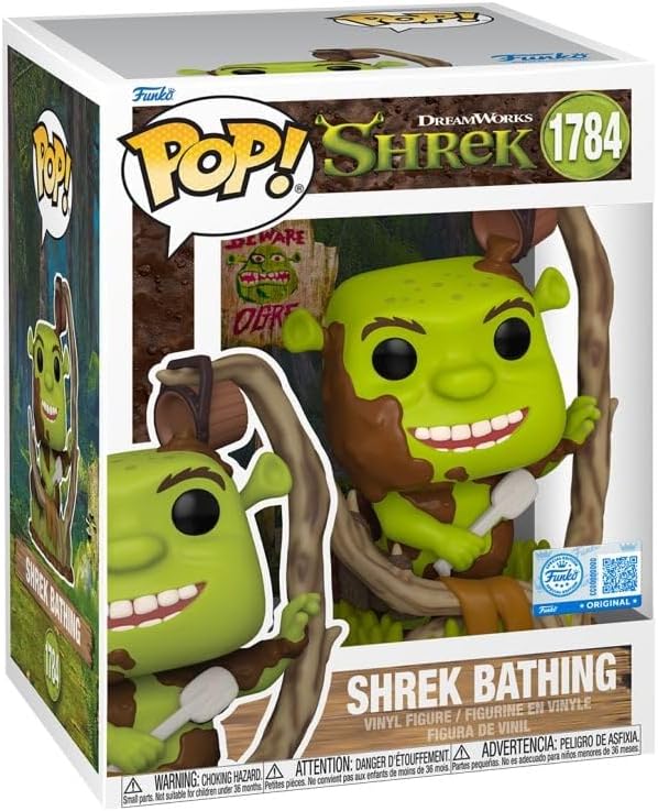 Funko Pop! Movies – Shrek (1784) Shrek badend Vinylfigur 10 cm