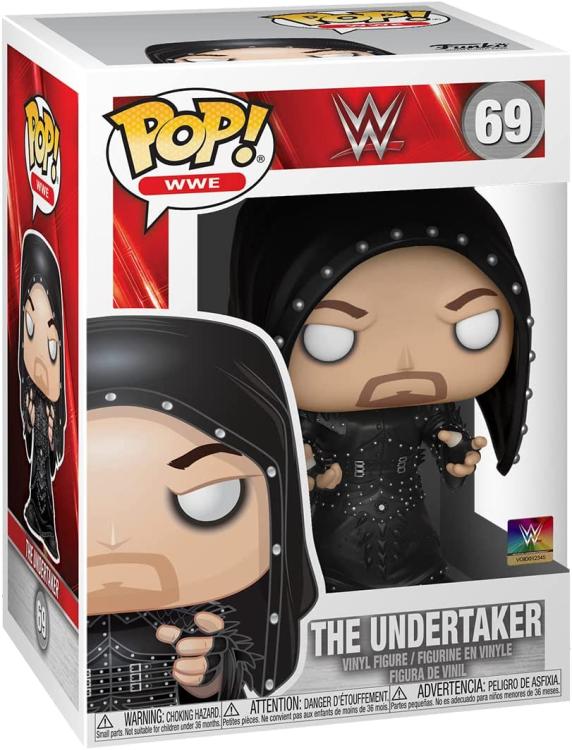 Funko Pop! WWE Wrestling – Undertaker Hooded (69) Vinylfigur 9cm Wrestler